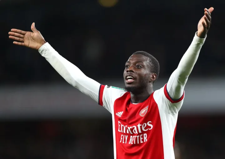 Arsenal terminate contract of Nicolas Pepe as they take huge loss on £72million winger who joins Trabzonspor