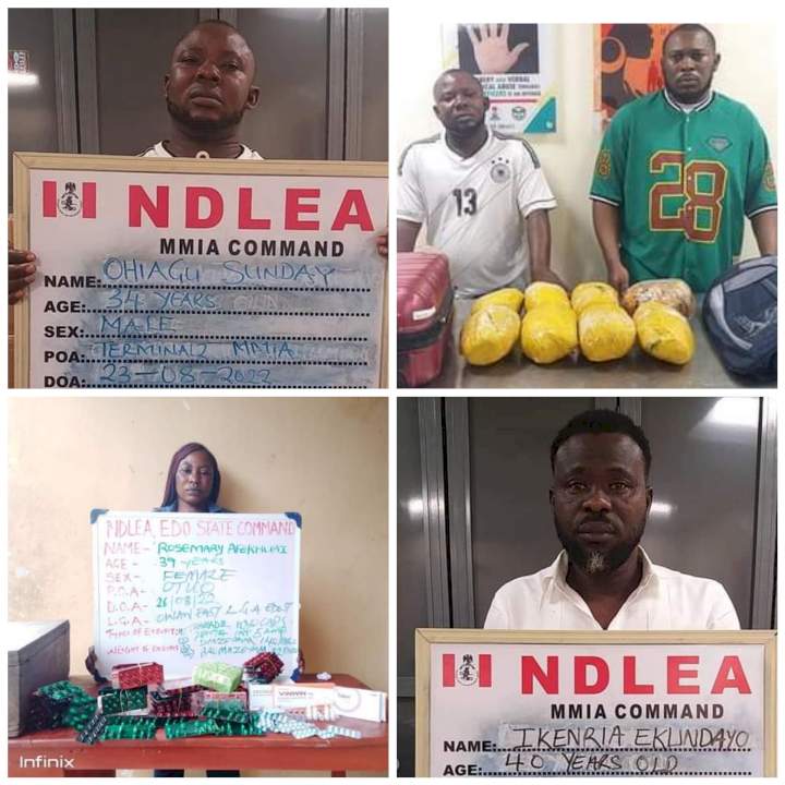 NDLEA Arrests Lagos Airport Cleaner Allegedly Running Drug Syndicate