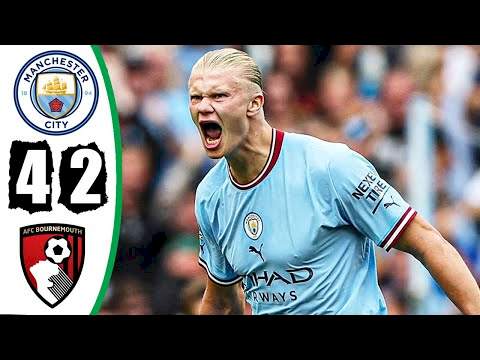 Manchester City 4  -  2 Crystal Palace (Aug-27-2022) Premier League Highlights