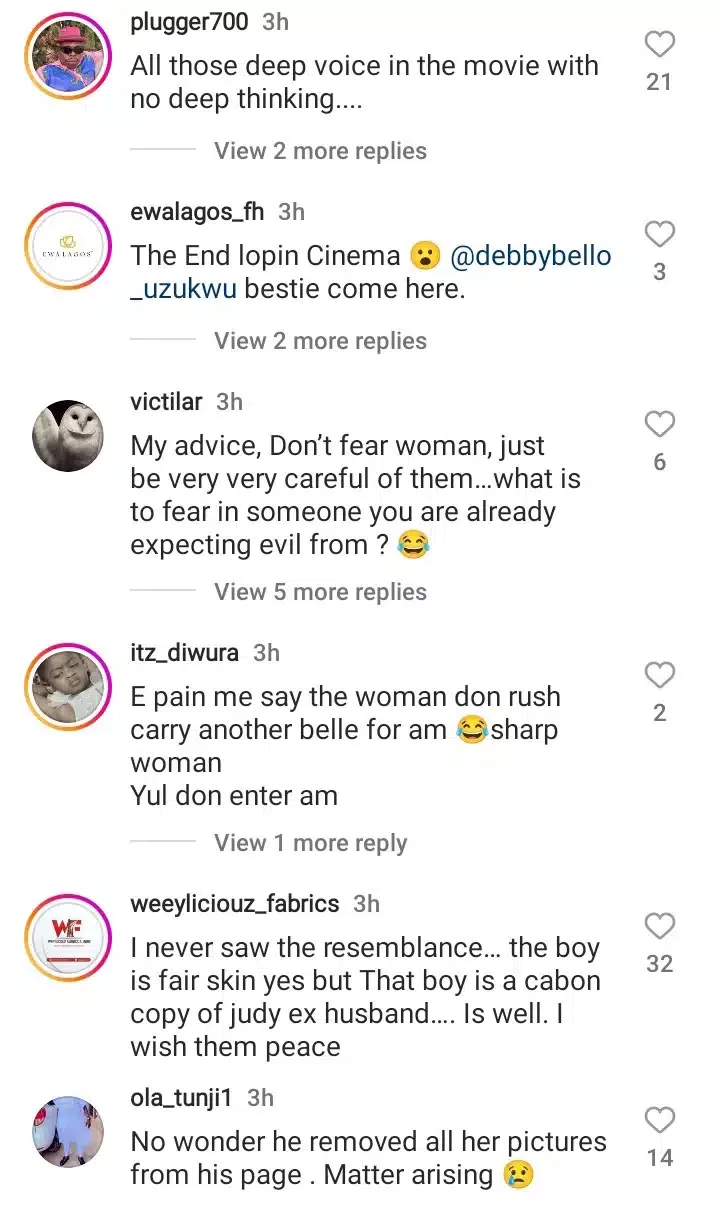 Reactions trail alleged report of Yul Edochie not being the father of Judy Austin's son