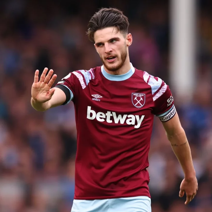 West Ham angry with Arsenal over delay in signing Declan Rice's