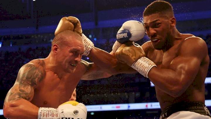Anthony Joshua's rematch with Usyk officially confirmed