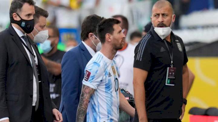Brazil vs Argentina: What Lionel Messi told officials who stormed pitch to arrest EPL stars