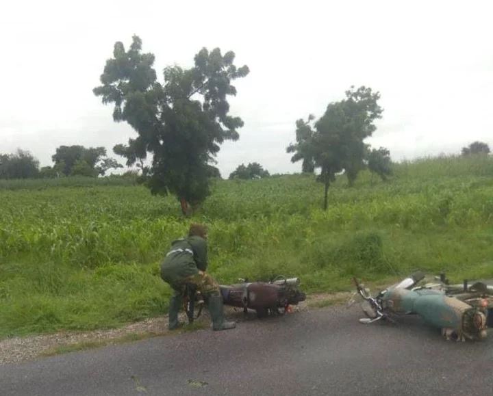 Nigerian Soldiers Rescue Abducted Ex-College Of Education Provost And His Son In Zamfara (Photos)