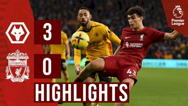 Wolverhampton Wanderers 3 - 0 Liverpool (Feb-04-2023) Premier League Highlights