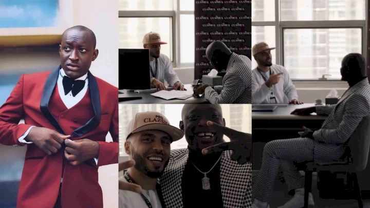 Carter Efe bags multi-million naira endorsement deal with a jewelry brand in Dubai (Video)