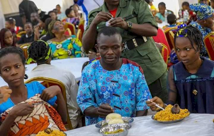 Photo story: Apostle Johnson Suleman officially opens free food restaurant for the poor
