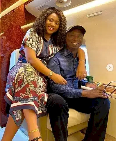 'If you enter kitchen na to cook yourself' - Ned Nwoko teases Regina Daniels' culinary skills (Video)