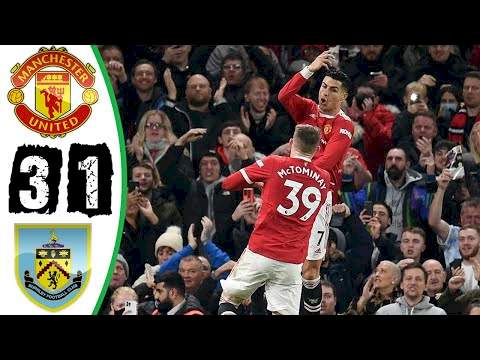 Manchester Utd 3 - 1 Burnley (Dec-30-2021) Premier League Highlights