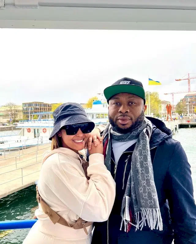 'This man made the best decision of marrying Rosey' - Fans shade Tonto Dikeh as they gush over Churchill and wife's vacation in Switzerland