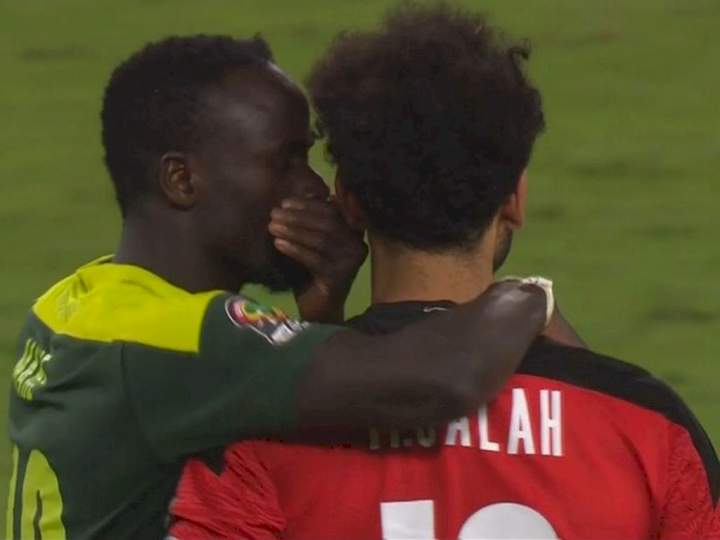 AFCON 2021: Mane finally reveals what he told Salah before penalty miss