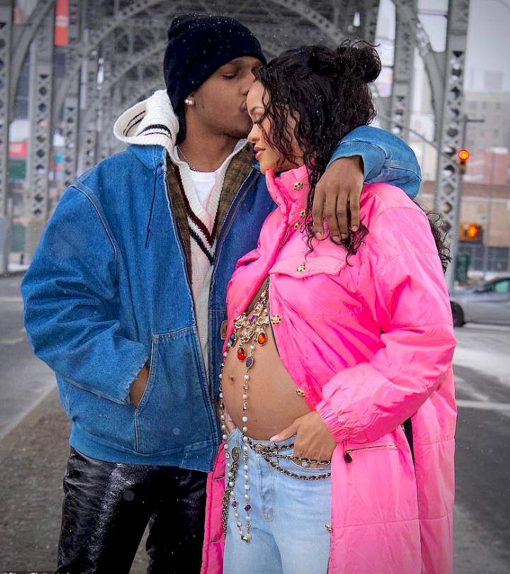 Rihanna is pregnant, expecting her 1st child with boyfriend A$AP Rocky [Photos]