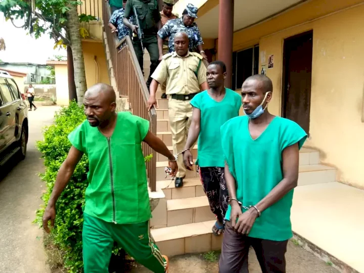 Ondo court sentences three men to death by hanging for killing Fasoranti's daughter (video)