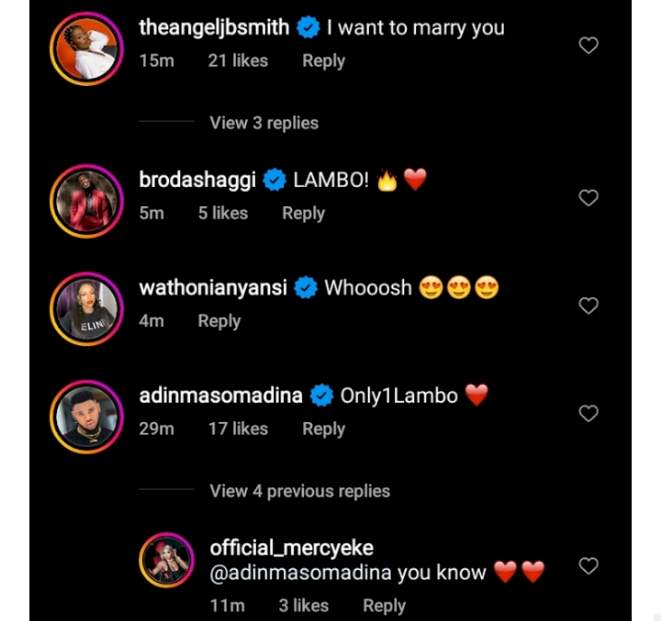 Angel Smith's comment about Mercy Eke sparks reactions