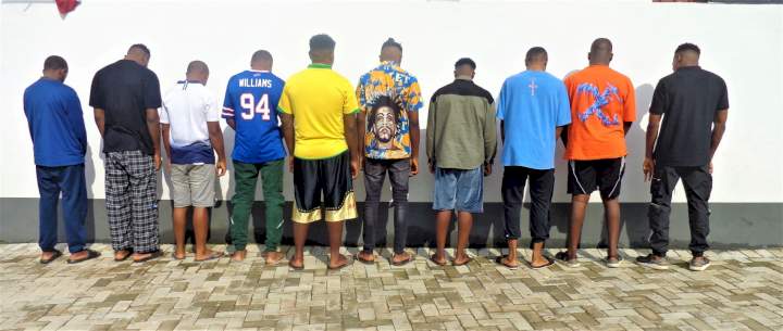 EFCC arrests 42 suspected internet fraudsters in Awka and Enugu (photos)