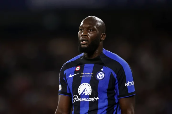 Mandatory Credit: Photo by Hollandse Hoogte/Shutterstock (13959051dq) ISTANBUL - Romelu Lukaku or FC Internazionale Milano during the UEFA Champions League Final between Manchester City FC and FC Inter Milan at Ataturk Olympic Stadium on June 10, 2023 in Istanbul, Turkey. 