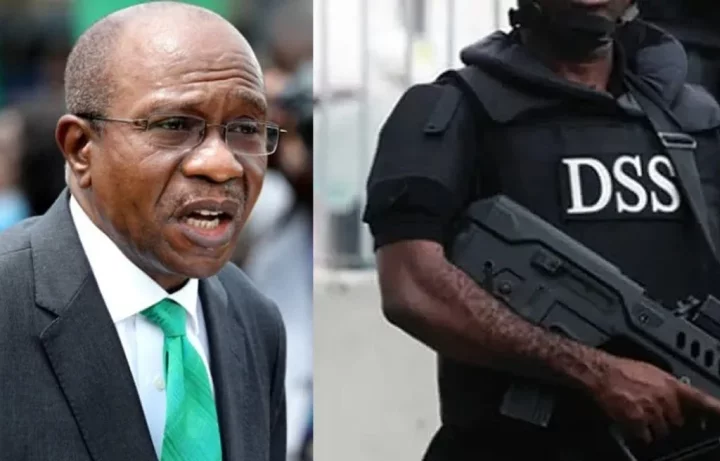 CBN: 'Emefiele currently not with us' - DSS