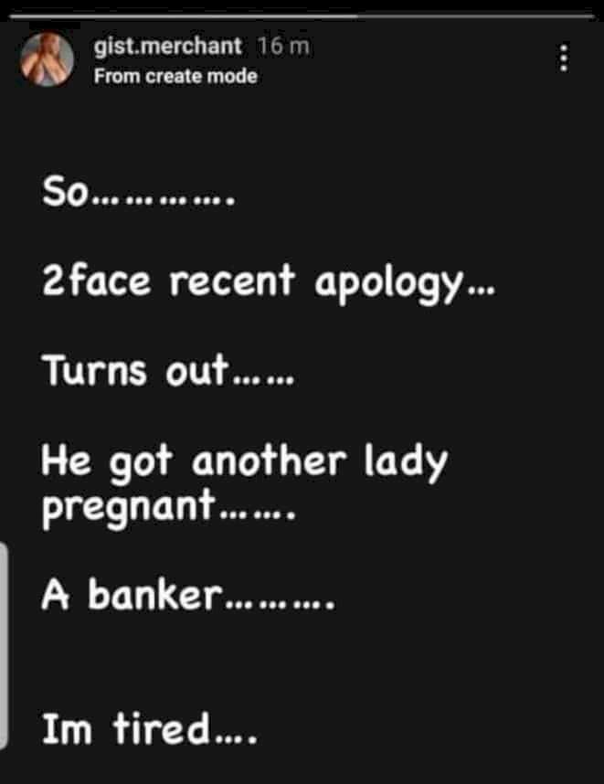 2face Idibia reportedly impregnates banker, apologizes to family