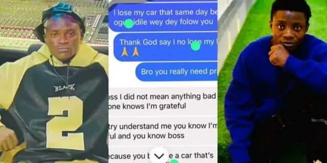 "Return my car, bad luck dey follow you" - Portable leaks chat with signee who failed to make profit to his record label