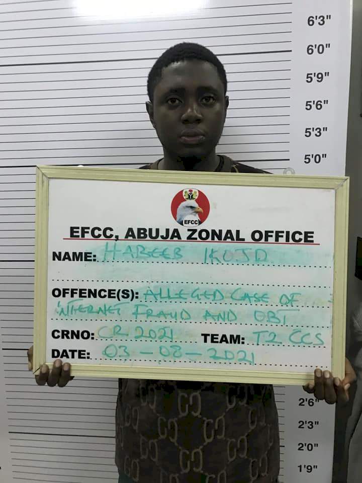 Smiling internet fraudster, nine others bag jail terms in Abuja