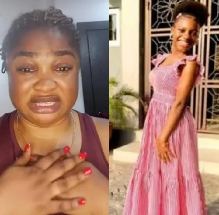 Why did my baby have to die? God why? - Mum of Chrisland student, Whitney Adeniran, who died during school's interhouse sports cries out on social media