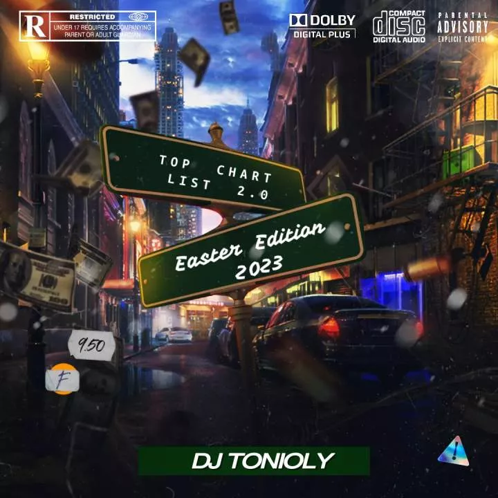 DJ Tonioly - Top Chart List Mixtape 2.0 (Easter Edition 2023)