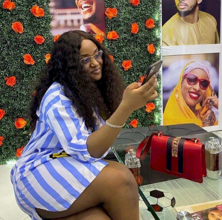 Chioma Rowland shows off huge credit alert she received as birthday gift
