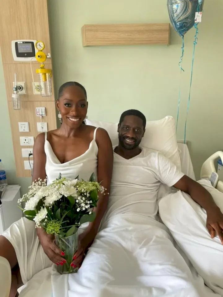 Couple ties the knot in Lagos hospital despite health setbacks