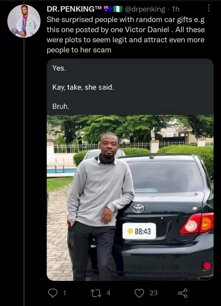 Ovaioza acquired multiple houses in USA and was on her way to relocate when she got arrested - Man spills