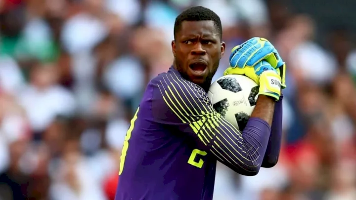 World Cup playoff: I can't promise not to make mistakes - Uzoho breaks silence after error against Ghana