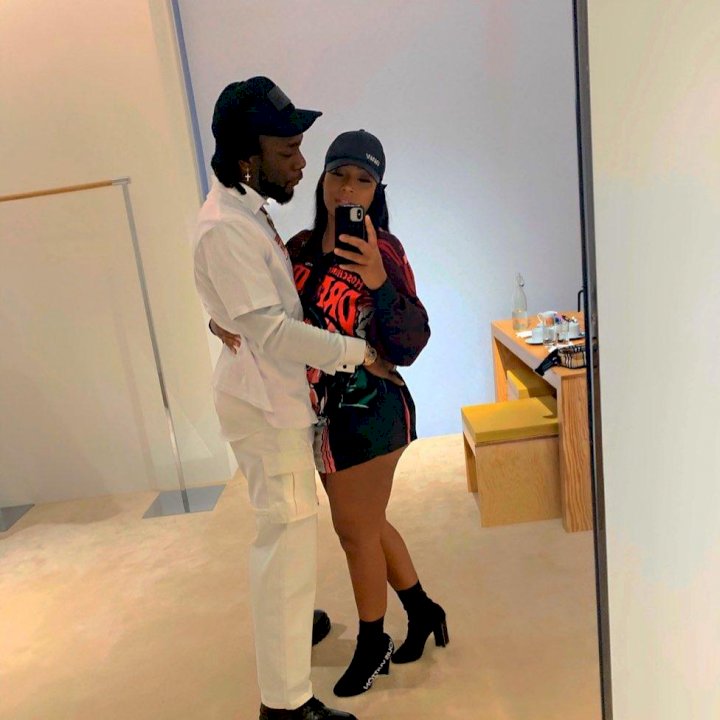 Stefflon Don deletes pictures of her boyfriend, Burna Boy from her Instagram page