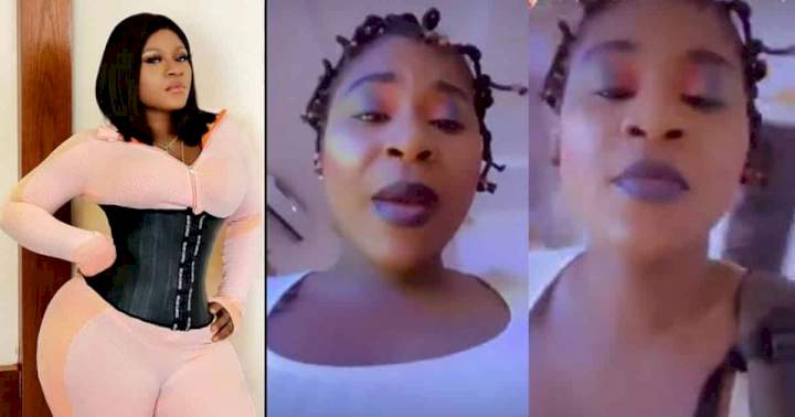 "Nah thunder go fire una" - Destiny Etiko blows hot as she laments how people attribute her success to men despite her hard work (Video)
