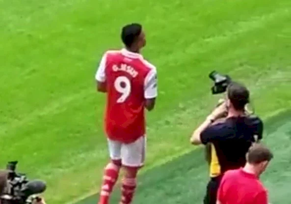 Gabriel Jesus spotted at the Emirates Stadium ahead of £45m Arsenal transfer