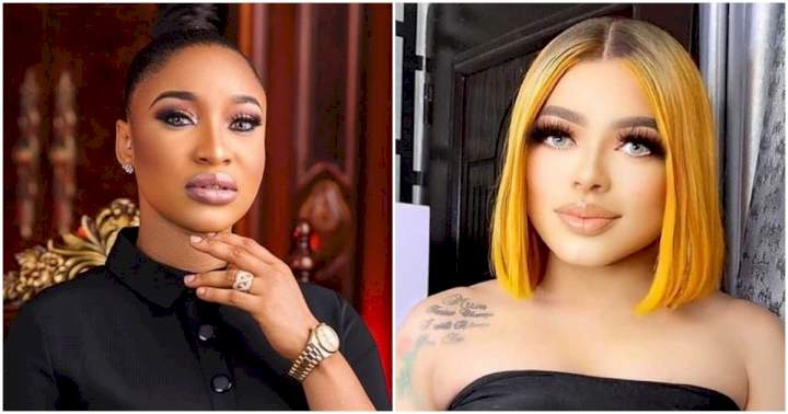 'I wonder when she will learn' - Bobrisky throws subtle shade at former bestie, Tonto Dikeh