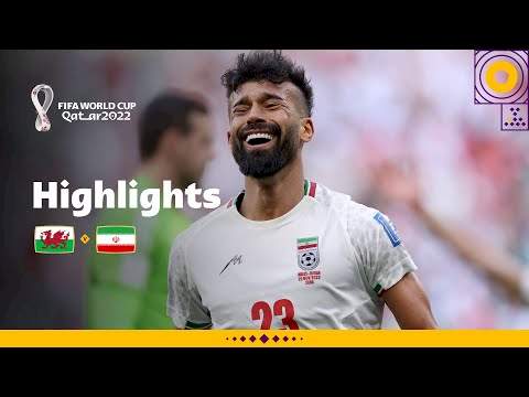 Wales 0  -  2 Iran (Nov-25-2022) World Cup 2022 Highlights
