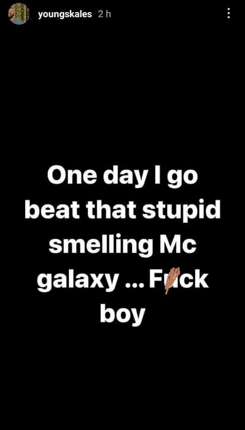 'One day I go beat that smelling MC Galaxy' - Skales threatens to assault MC Galaxy