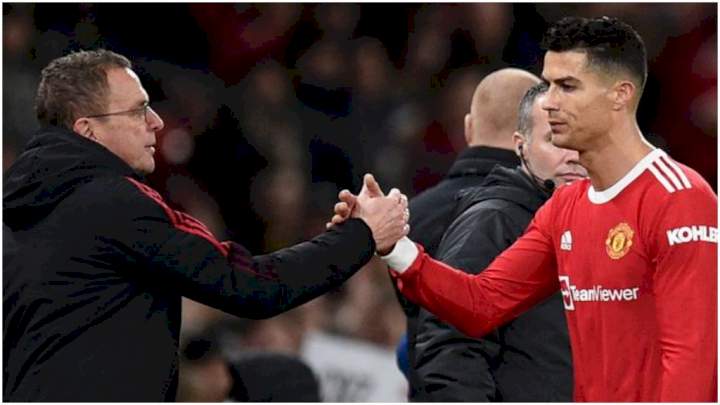 EPL: Rangnick takes decision on Ronaldo replacing Maguire as Man United's captain
