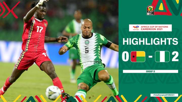 Guinea Bissau 0 - 2 Nigeria (Jan-19-2022) Africa Cup of Nations Highlights