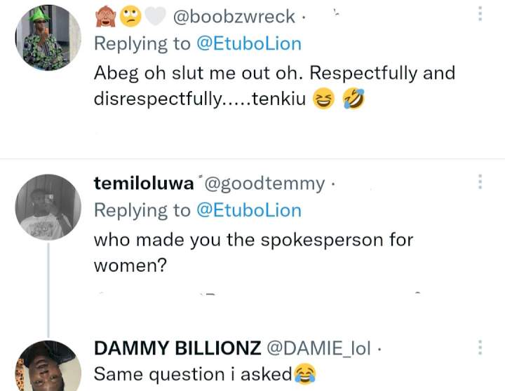 Nigerian women respond after man tweeted 