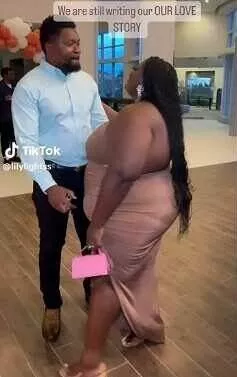 'I also deserve to be loved' - Plus size lady says, flaunts her husband