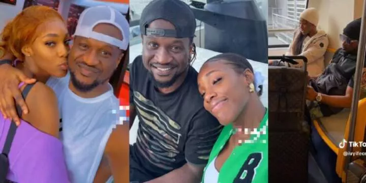 Ivy Ifeoma shares sweet moments with Paul Okoye to appreciate him for always making her happy [Video]
