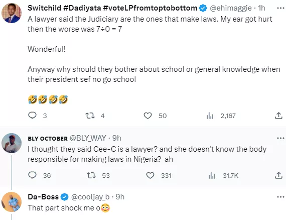 Nigerians react to trending video of BBNaija All Stars Housemates woefully failing basic education questions during a quiz