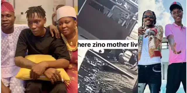 'See where Zinoleesky's mother lives' - Video of Marlian artiste, Zino's mother's house causes buzz