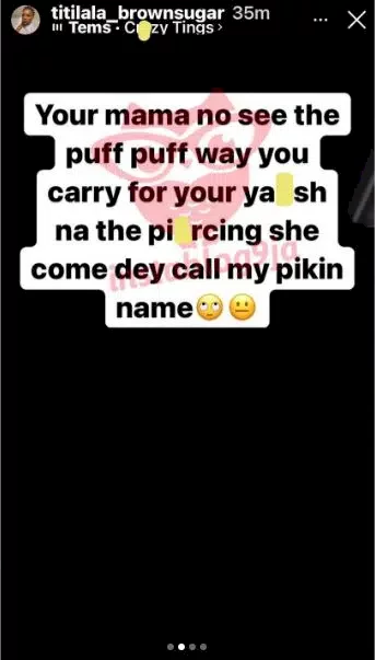 'Your mama no see the puff puff you carry for yansh' - Angel's mother slams Ashmusy and mom over comment about daughter