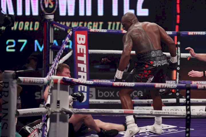 Dilian Whyte knocks Povetkin out to gain revenge