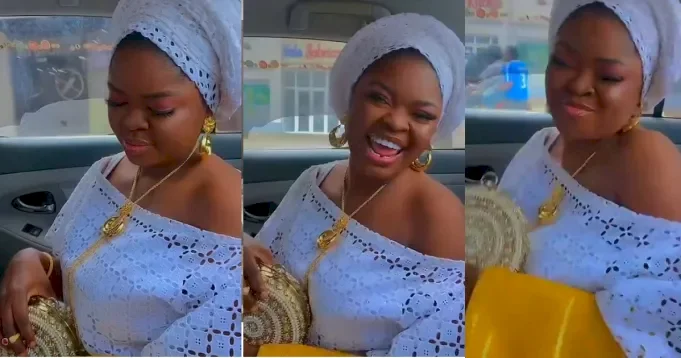 'Overtaking is allowed' - Reactions as Lady celebrates being upgraded from being her boss' housemaid to his housewife (VIDEO)