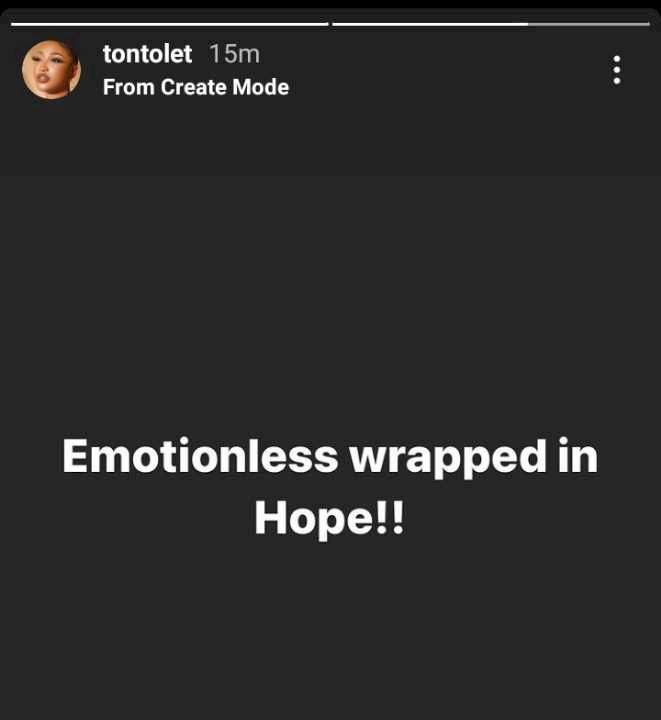 'I refuse to accept that I have lost you' - Tonto Dikeh cries out