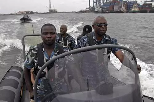 Navy arrests 10 oil thieves with over 100 jerry cans