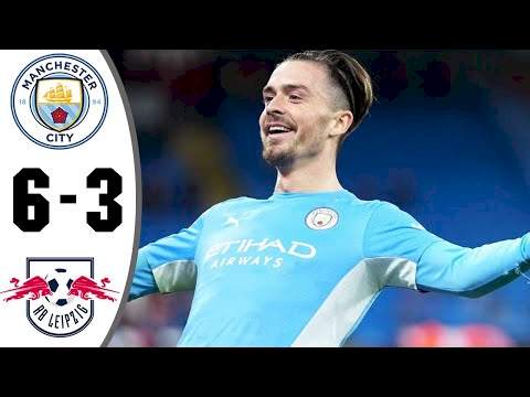 Manchester City 6 - 3 RB Leipzig (Sep-15-2021) UEFA Champions League Highlights