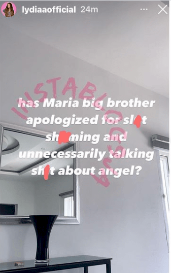'This grown woman tried to constantly put another woman down' - Actor Timini's ex-girlfriend, Lydia blasts Maria
